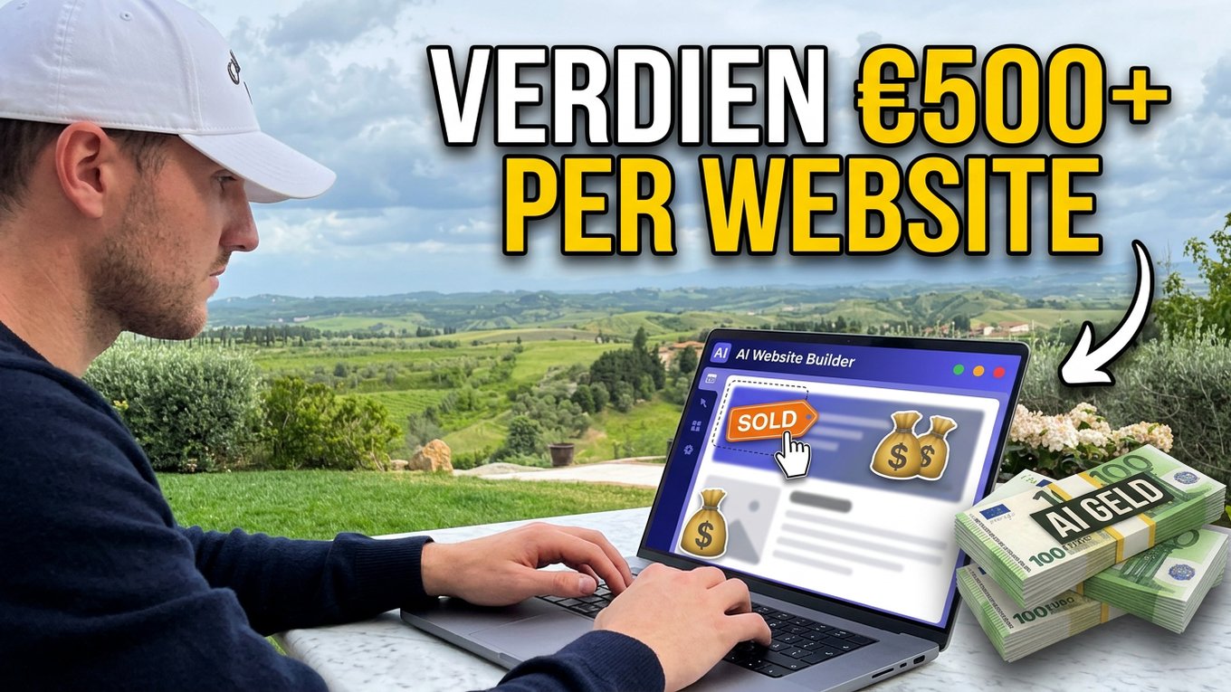 Verdien €500+ per website met AI